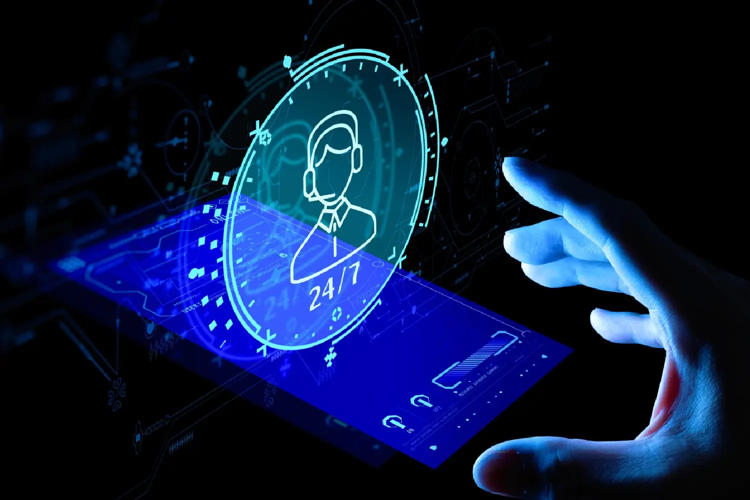ai-receptionist-vs-human-receptionist-singapore AI receptionist interface providing 24/7 call handling for Singapore businesses